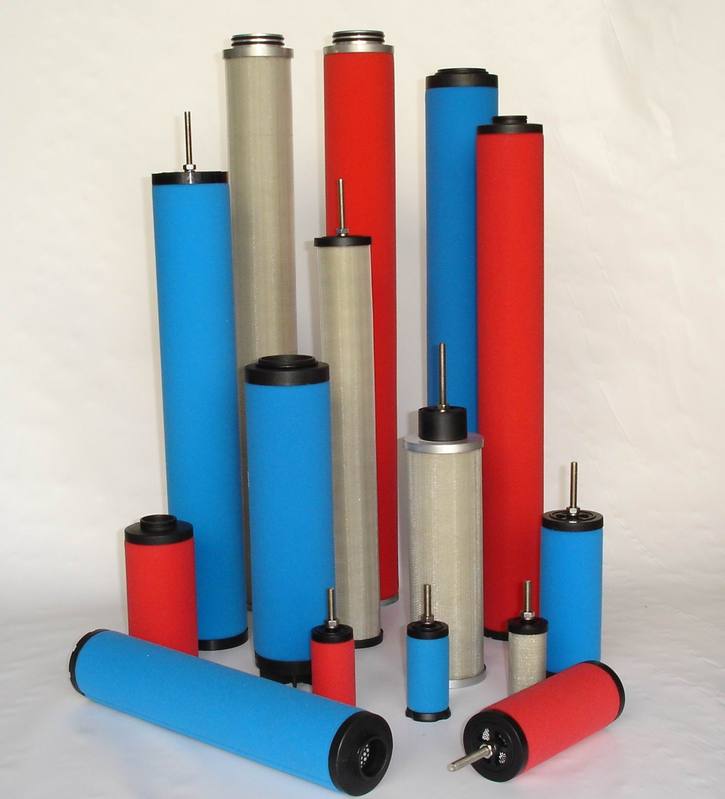 Compressed air precision filter element