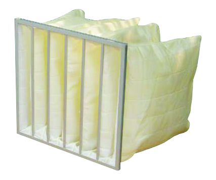 Chemical fiber (glass fiber) bag filter for ventilation