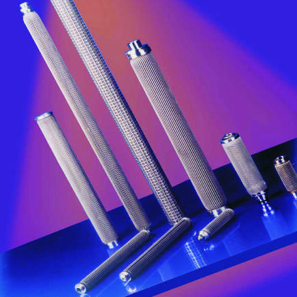 Melt filter element