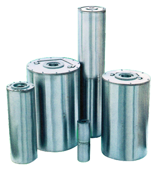 Dry ion exchange resin filter element