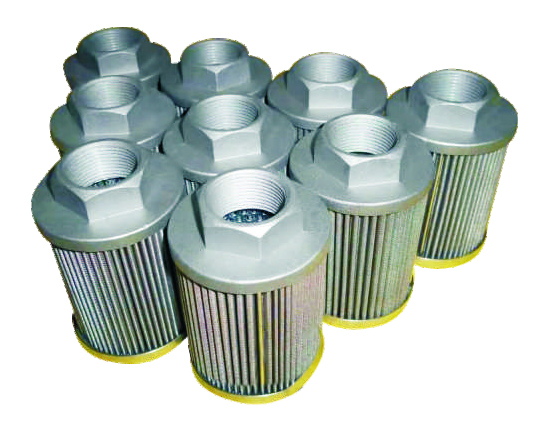 Oil absorption filter element