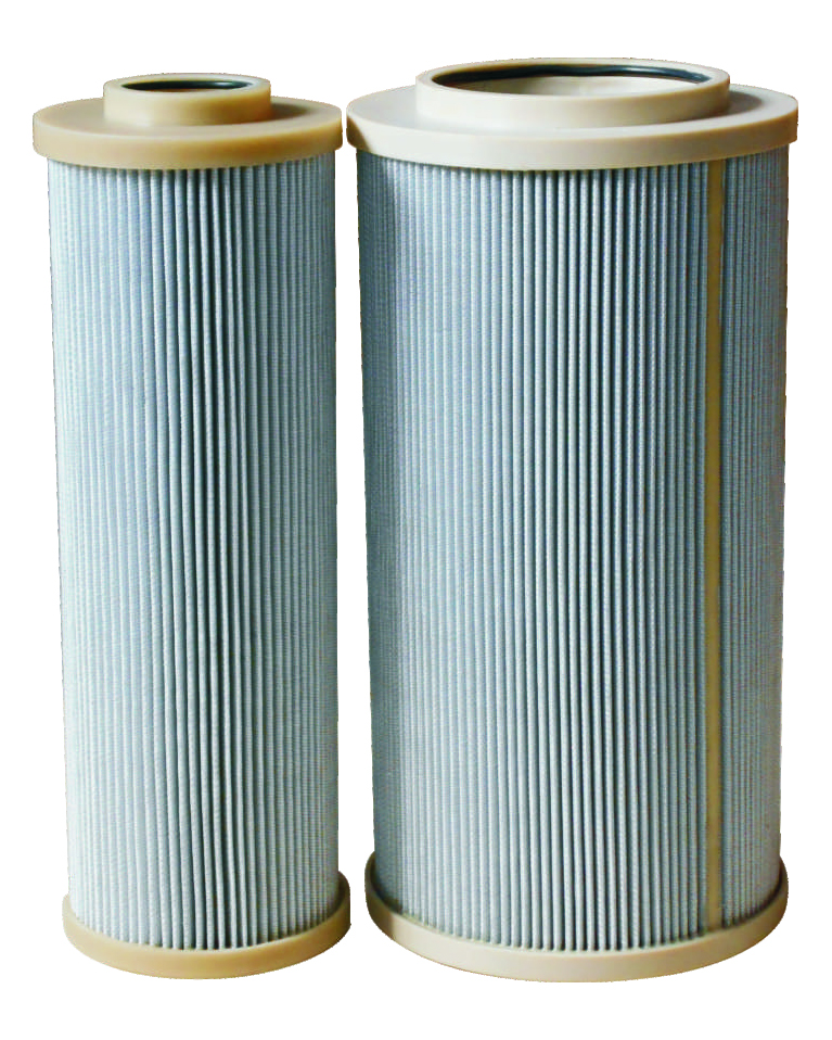 High efficiency oil filter element